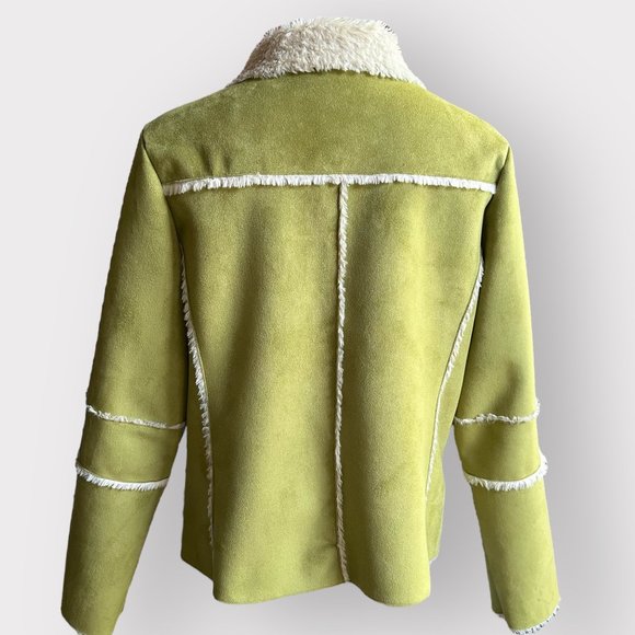 Parkhurst Outdoor Edition AVOCADO MICROSUEDE JACKET Medium - Picture 2 of 5